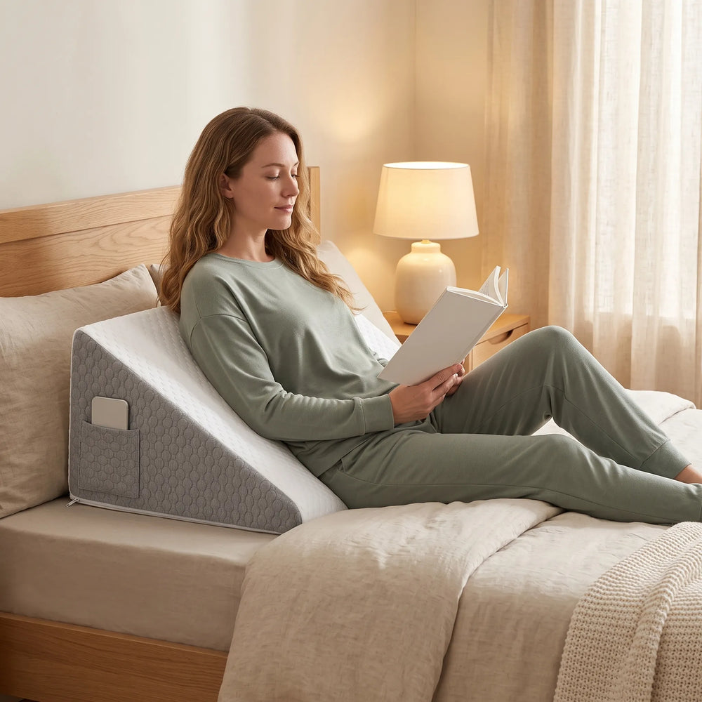 Coussin cale-dos d'appoint pour femme enceinte