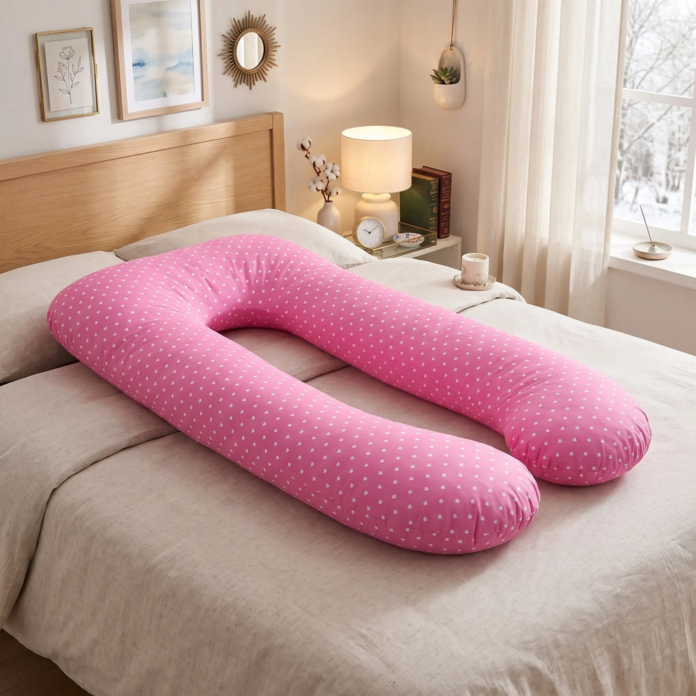 Coussin d'allaitement et de grossesse en U