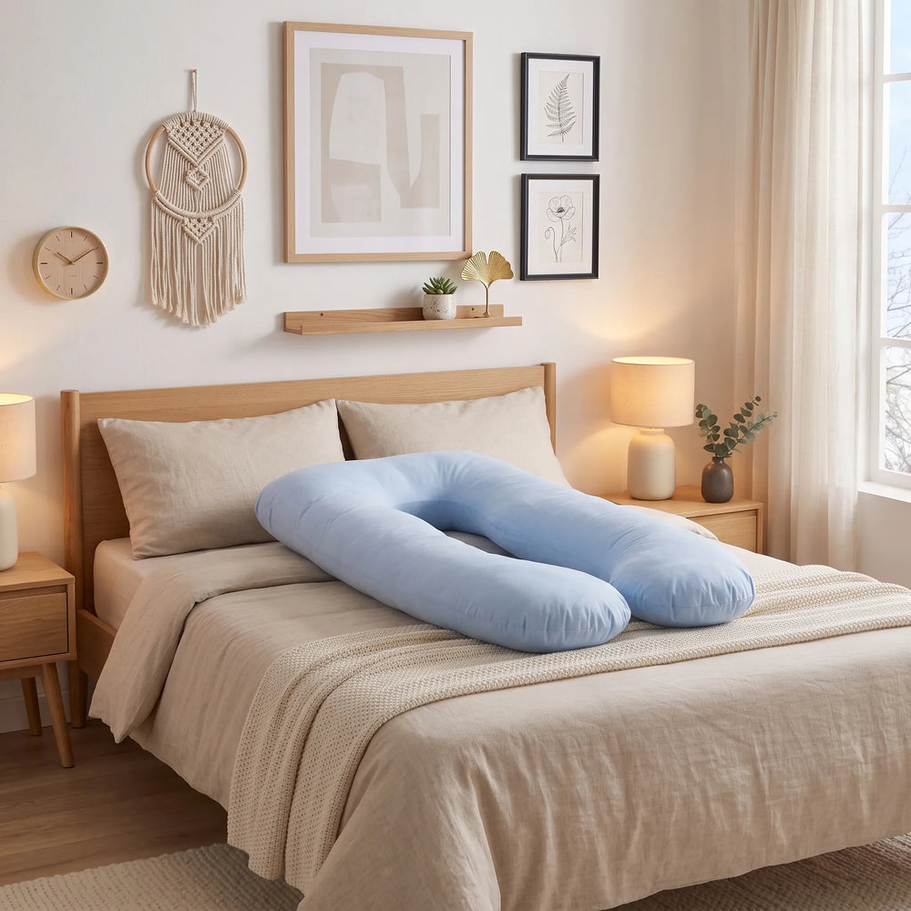 Coussin d'allaitement et de grossesse en U