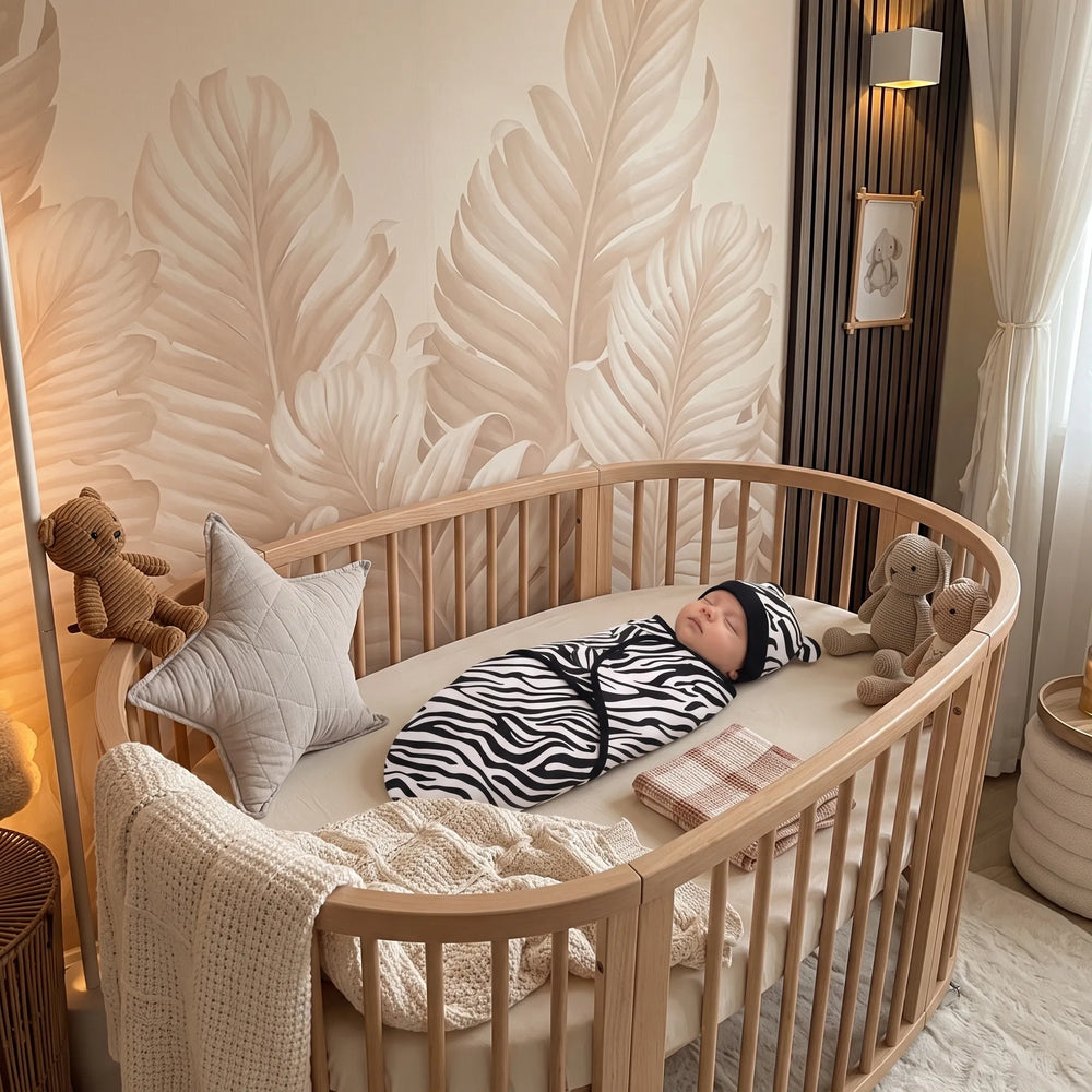 Couverture d'emmaillotage pour bébé