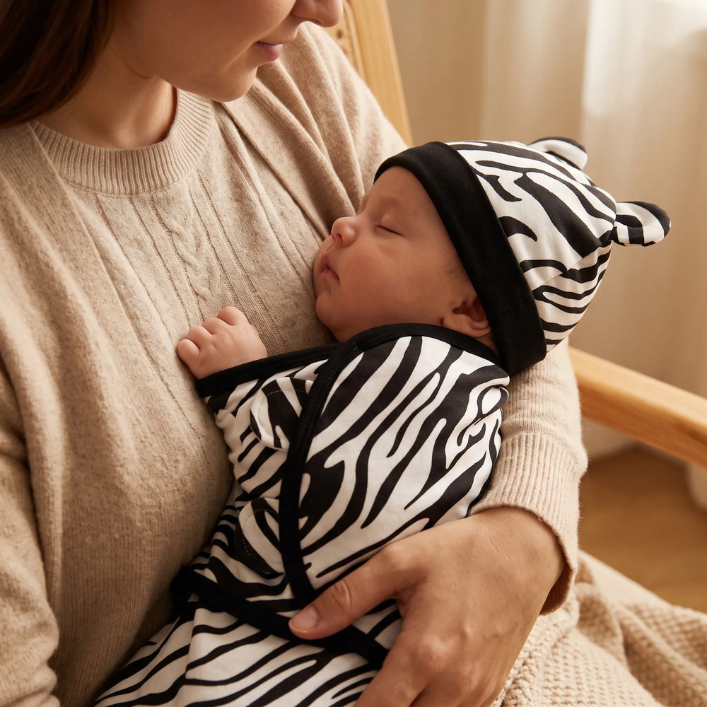 Couverture d'emmaillotage pour bébé