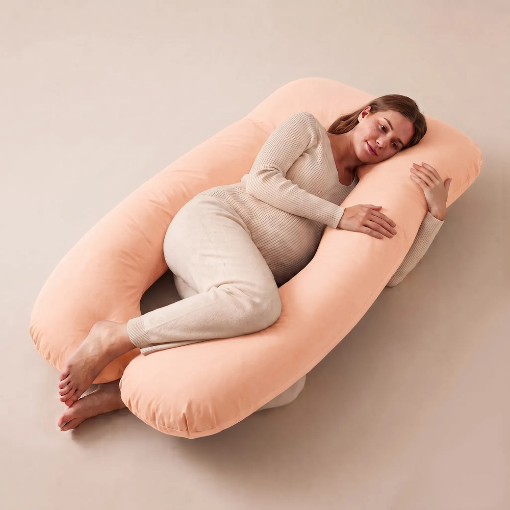 Coussin d'allaitement et de grossesse en U