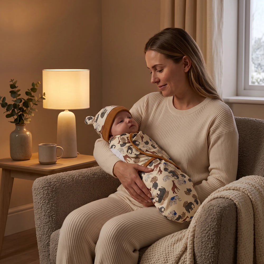 Couverture d'emmaillotage pour bébé