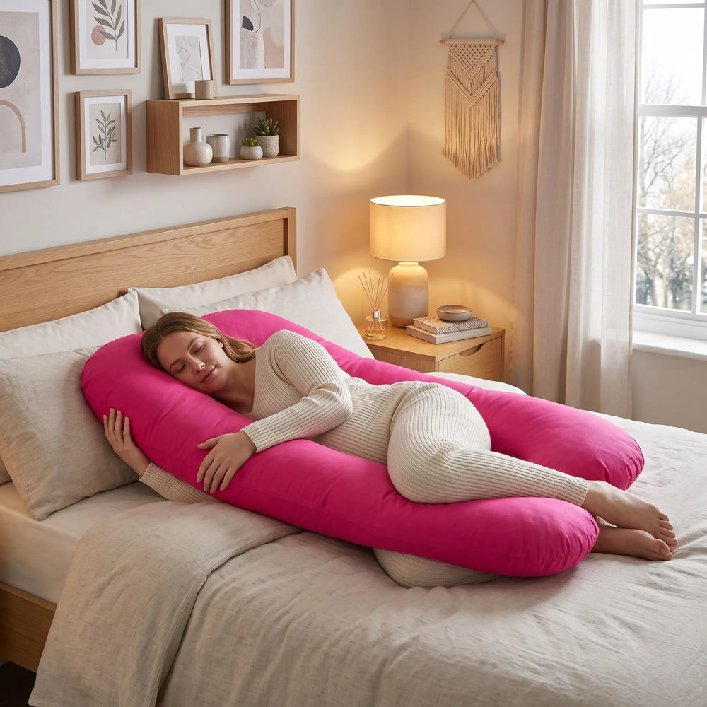 Coussin d'allaitement et de grossesse en U