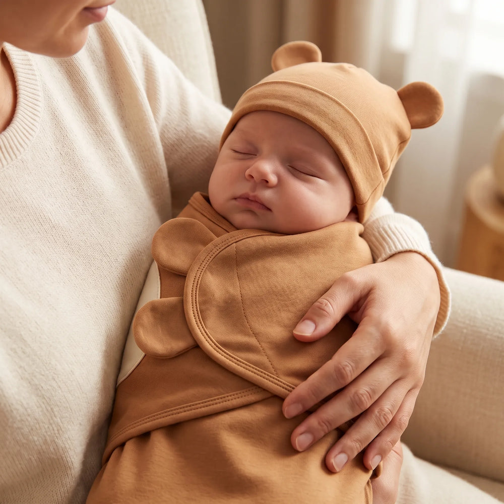 Couverture d'emmaillotage pour bébé