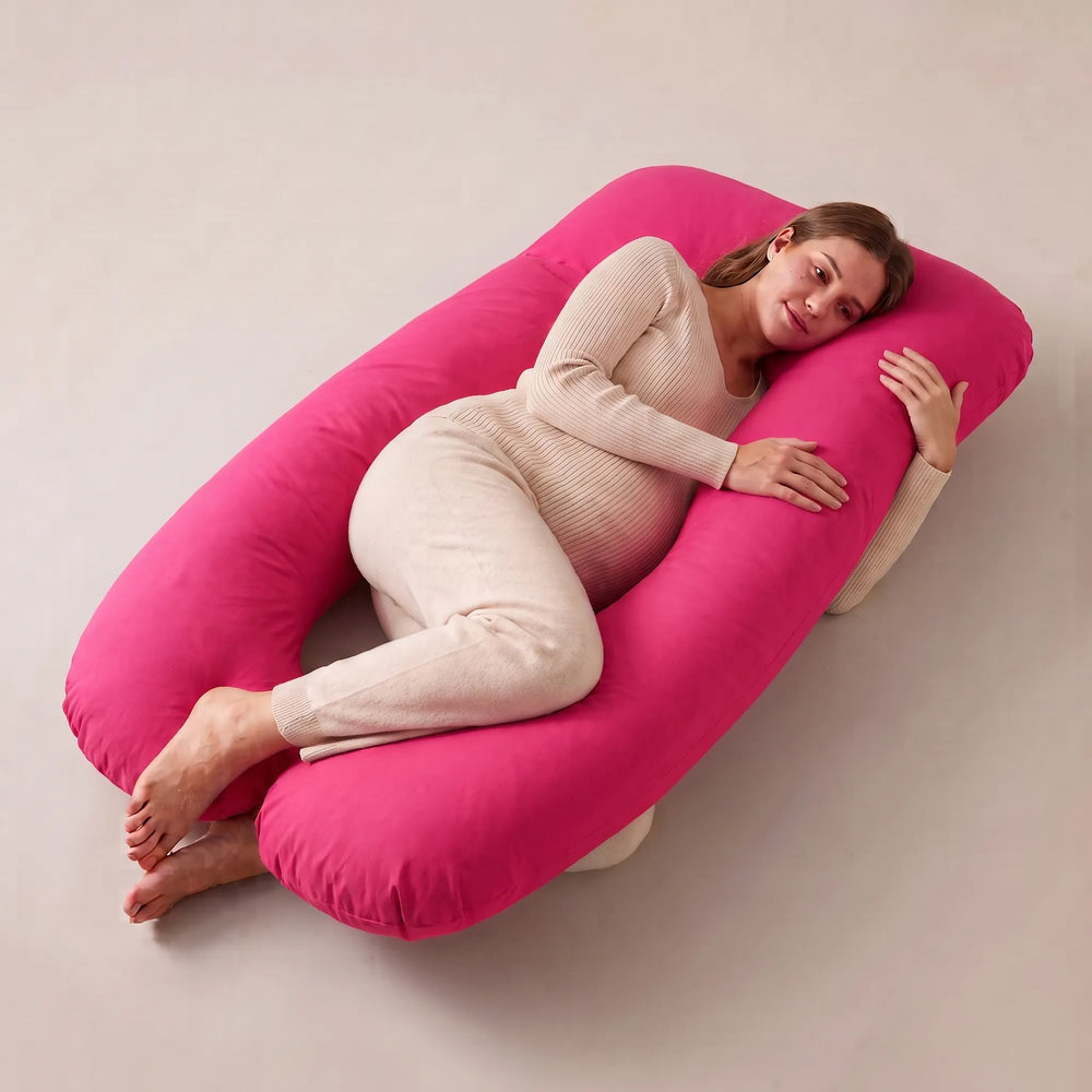 Coussin d'allaitement et de grossesse en U