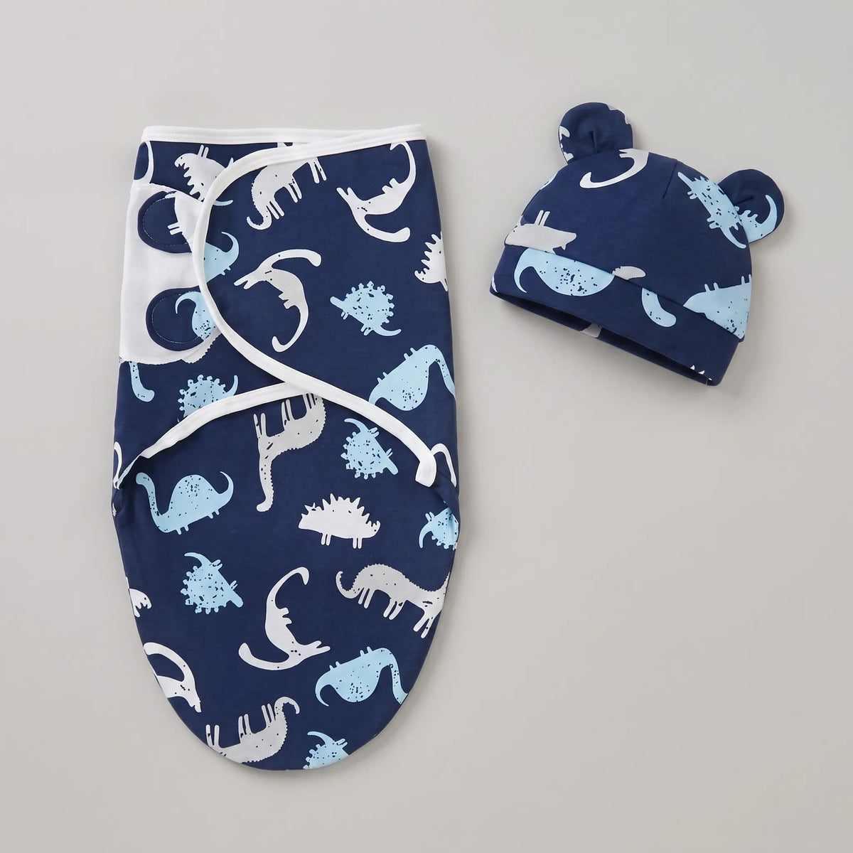 Couverture d'emmaillotage pour bébé - Dinosaure