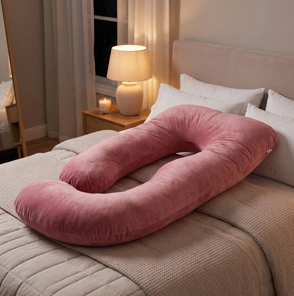 Coussin de grossesse et d'allaitement en J