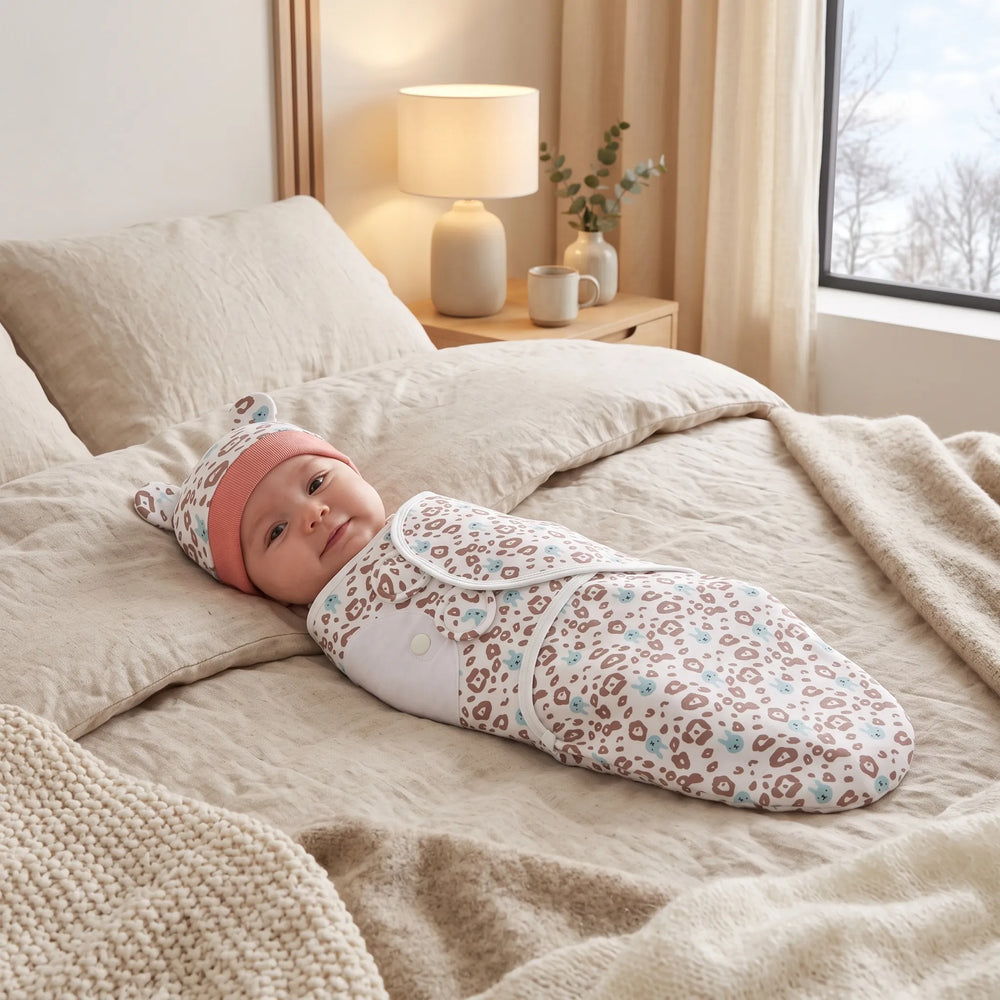 Couverture d'emmaillotage pour bébé