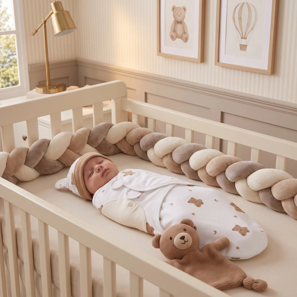Couverture d'emmaillotage pour bébé