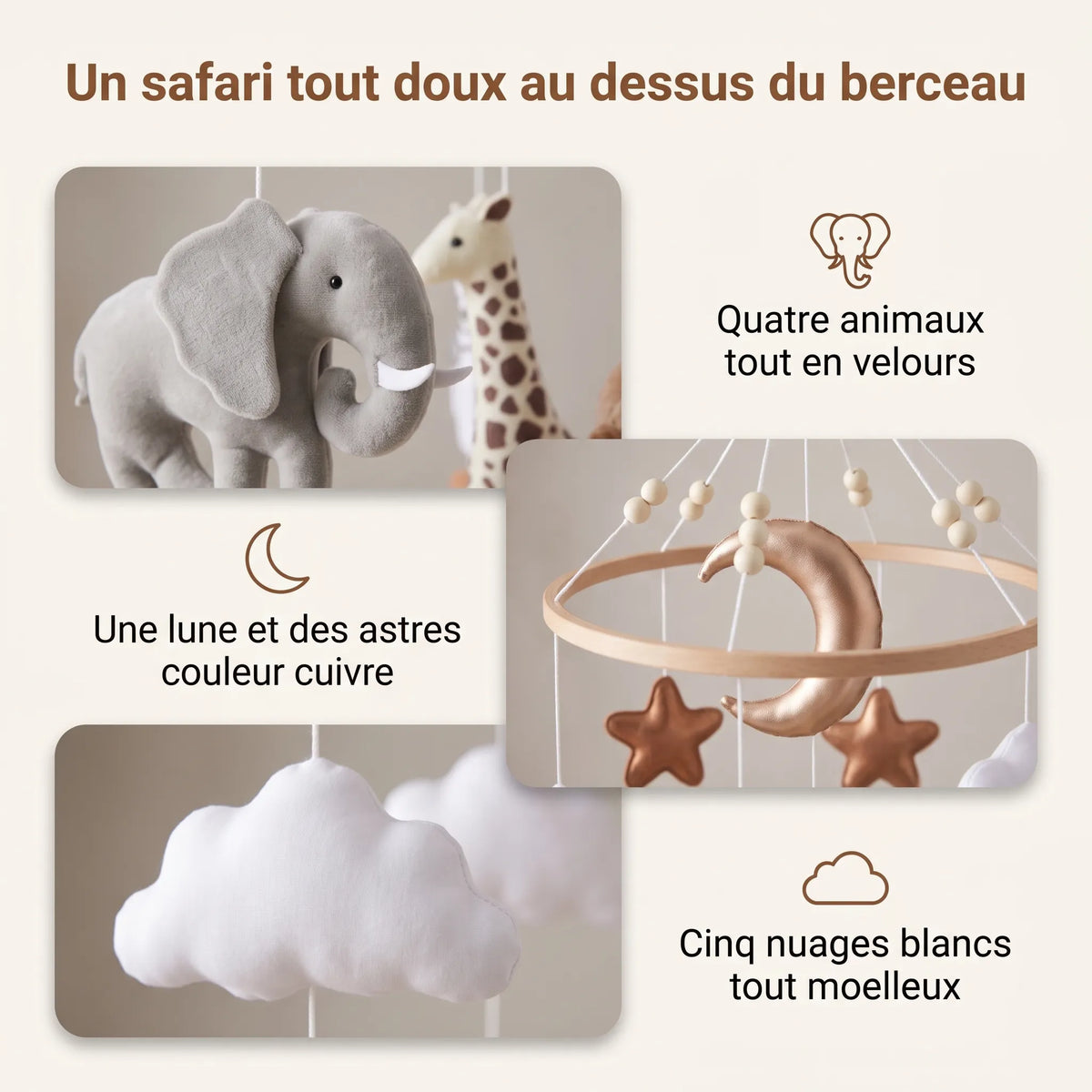Mobile Savane & jungle - Savane étoilée