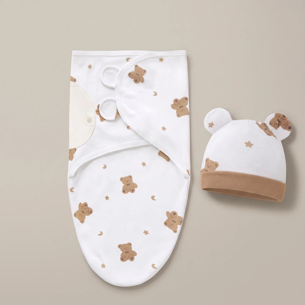 Couverture d'emmaillotage pour bébé