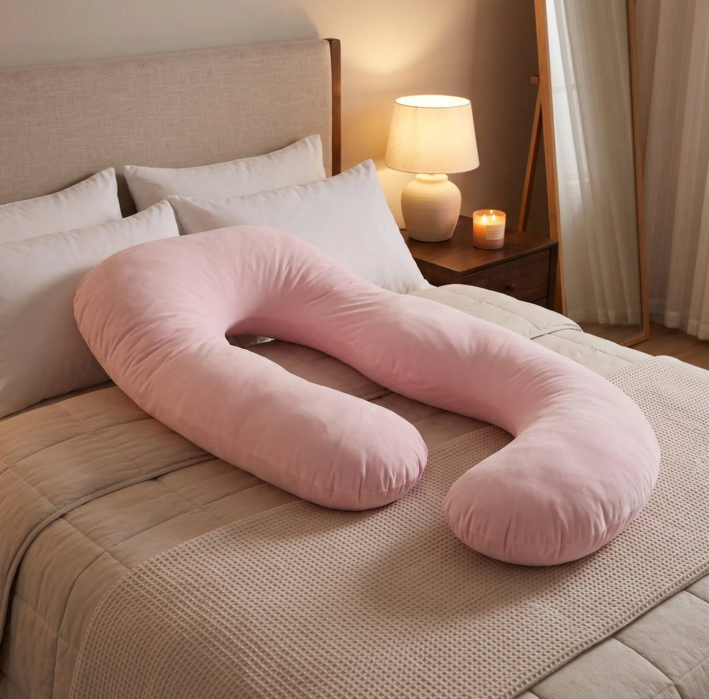 Coussin de grossesse et d'allaitement en J