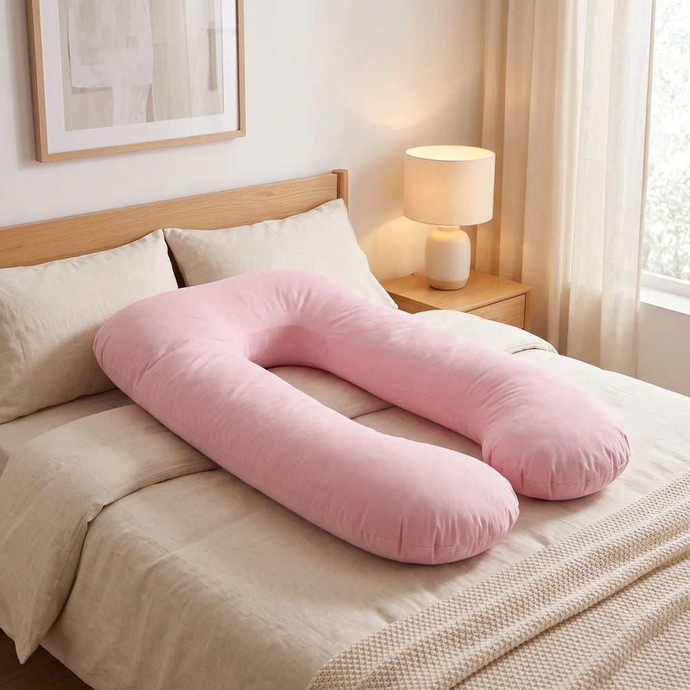 Coussin d'allaitement et de grossesse en U