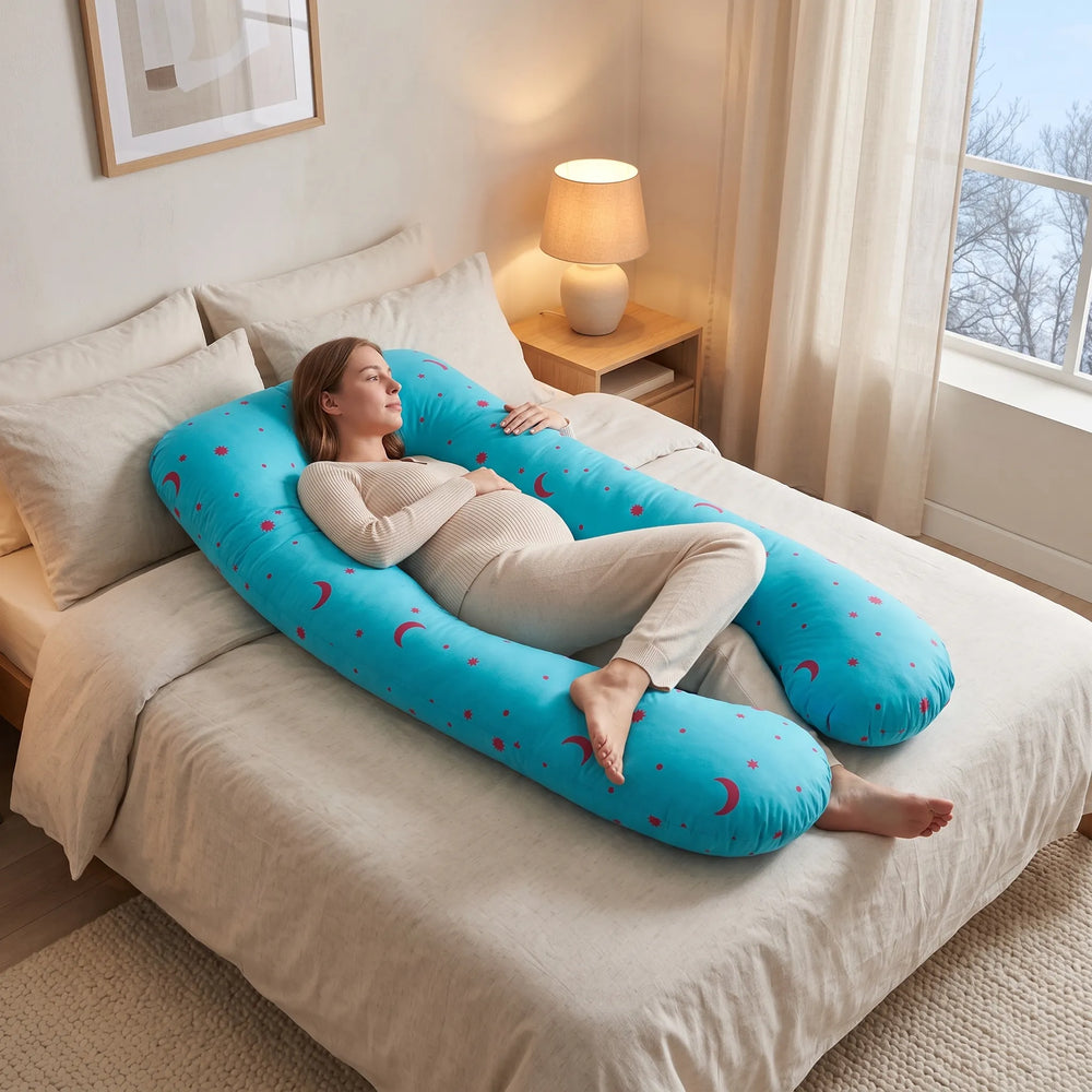 Coussin d'allaitement et de grossesse en U