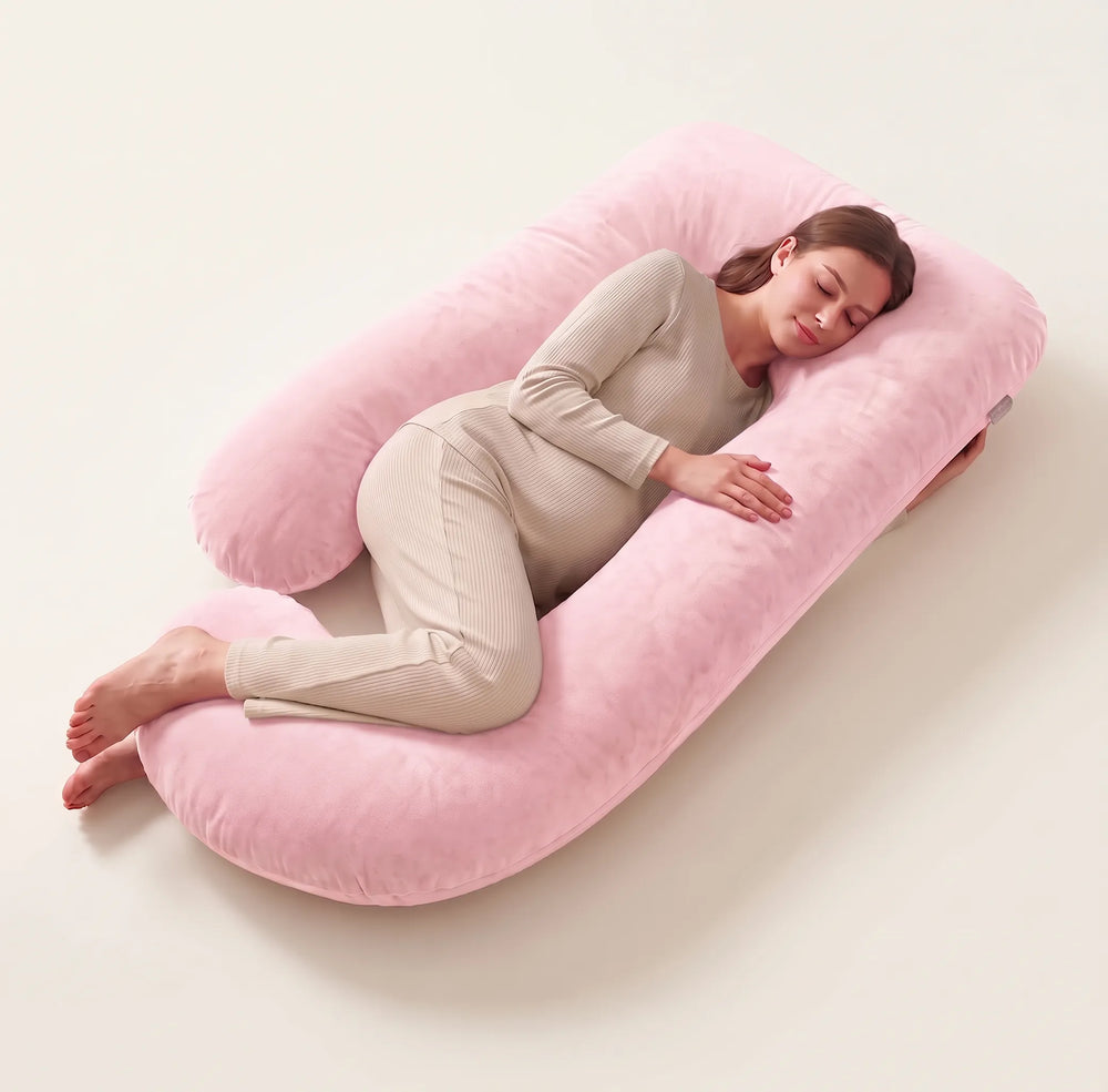 Coussin de grossesse et d'allaitement en J