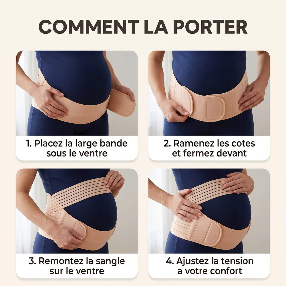 Ceinture de soutien ventre pour grossesse