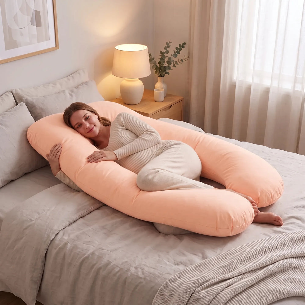 Coussin d'allaitement et de grossesse en U