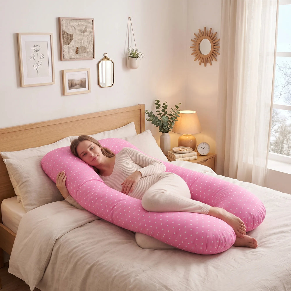 Coussin d'allaitement et de grossesse en U