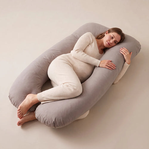 Coussin d'allaitement et de grossesse en U