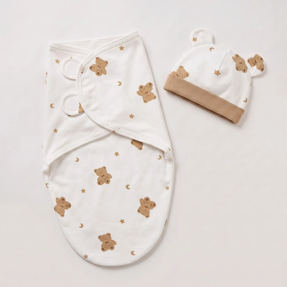 Couverture d'emmaillotage pour bébé
