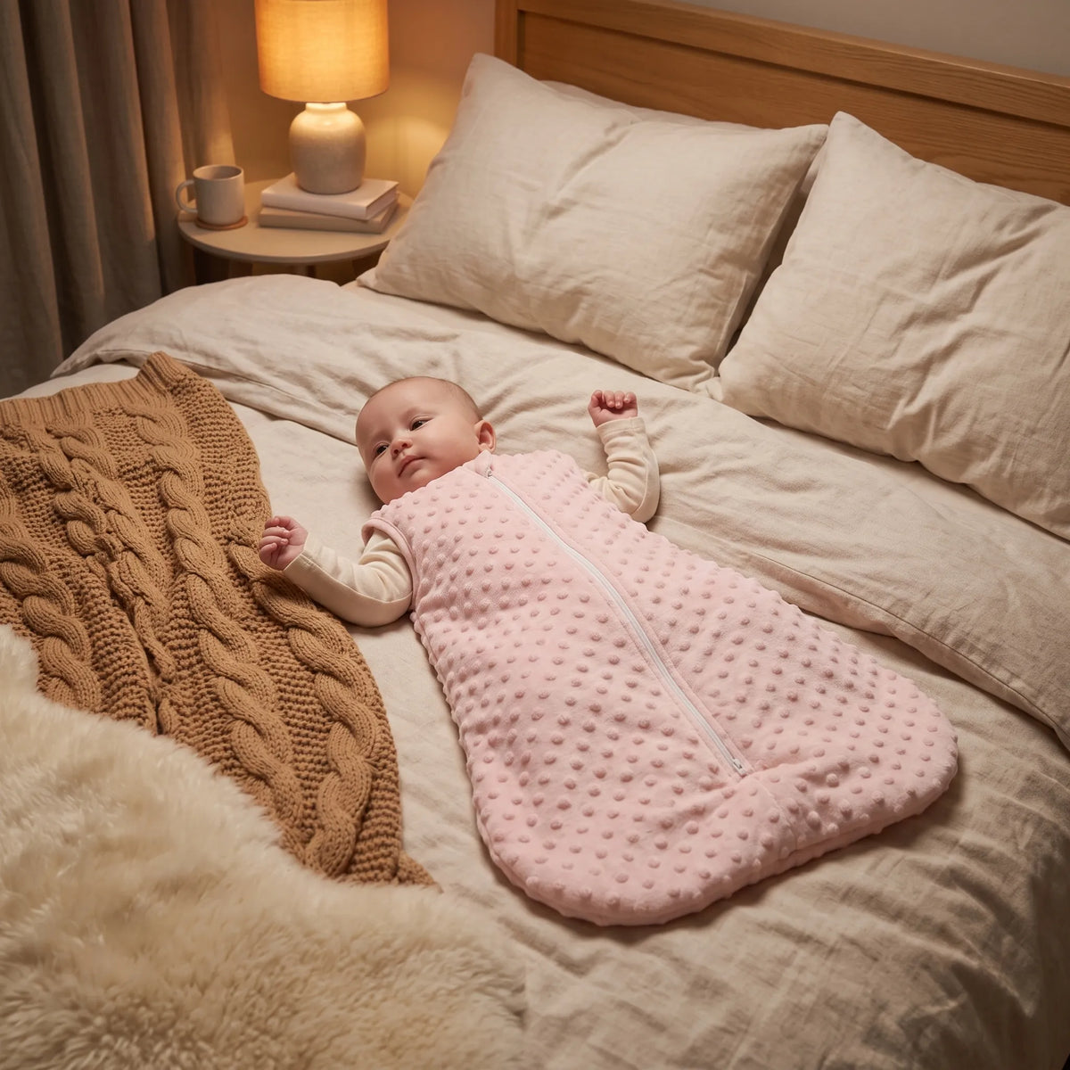 Gigoteuse d'hiver - Rose