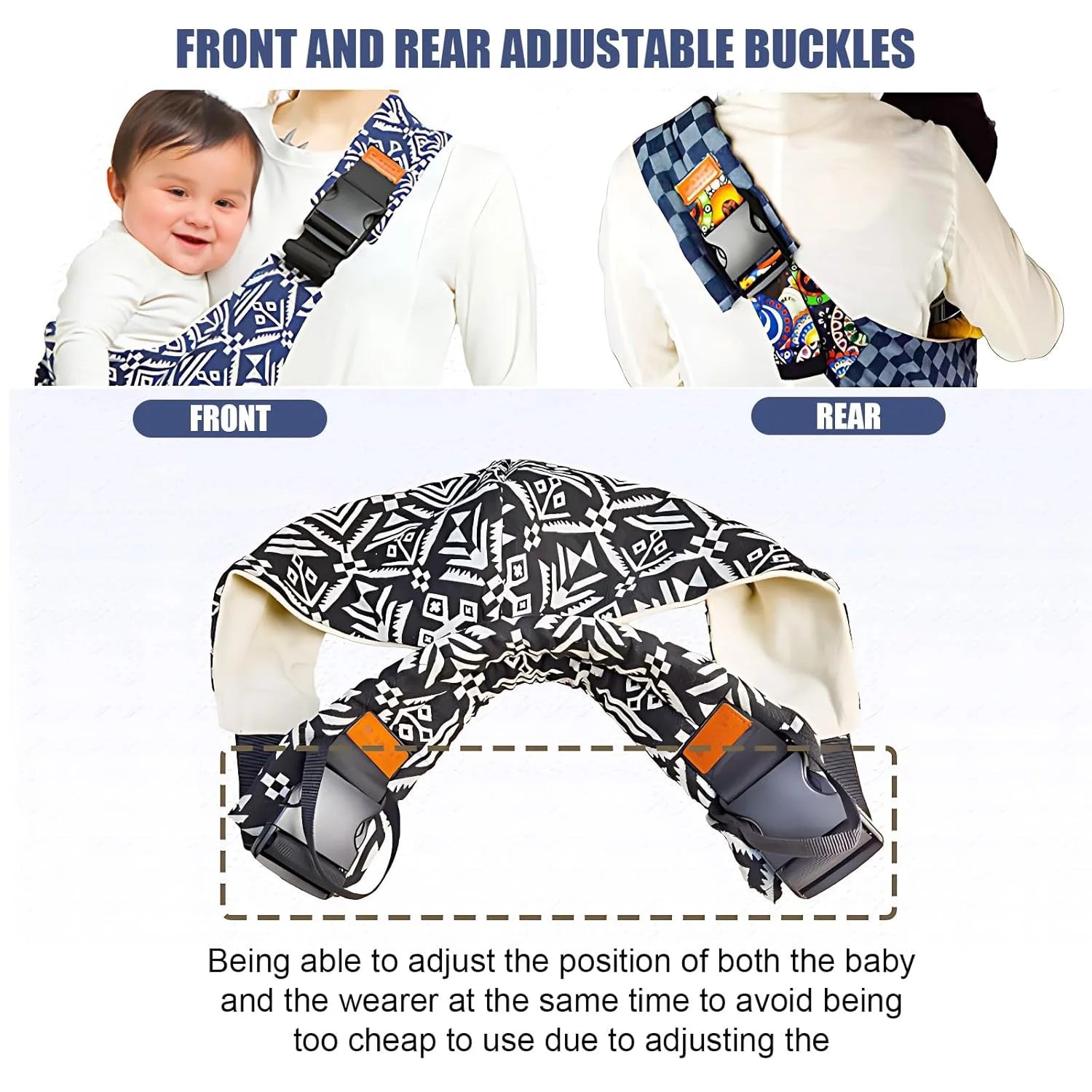 Porte-bébé bandoulière - porté