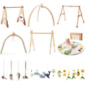 Tapis d'activité musical en bois pour bébé