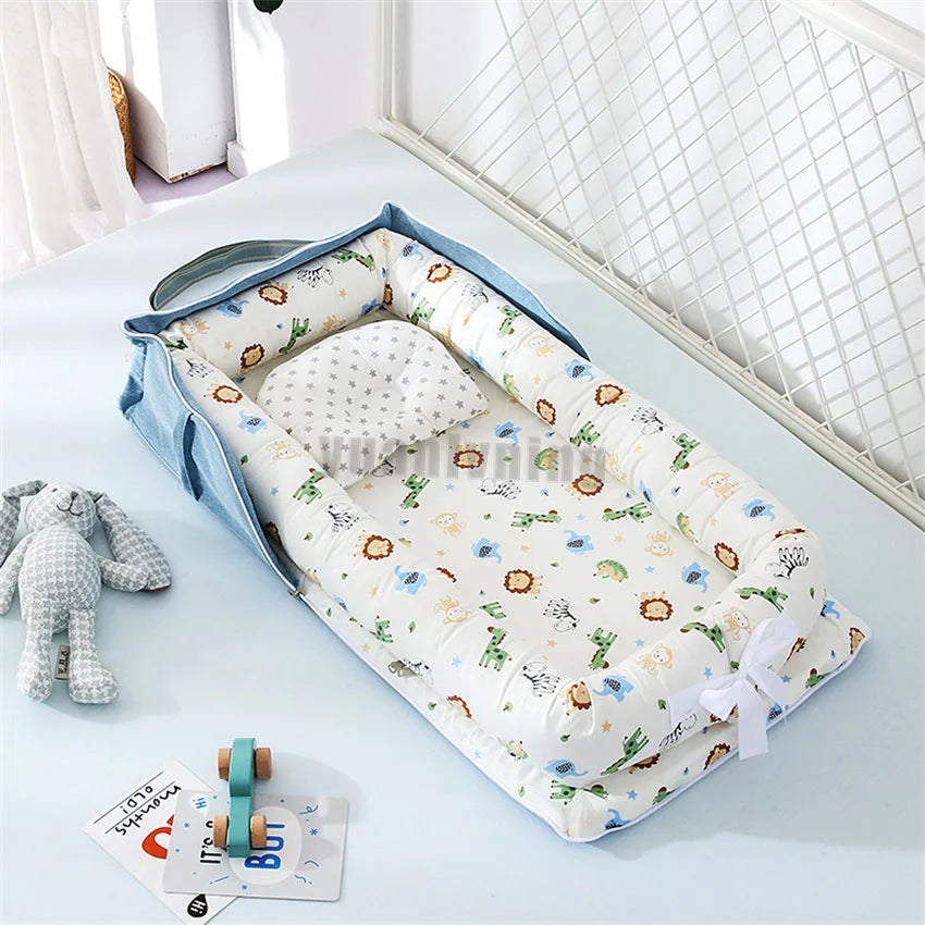 Berceau nid bébé - détail matière