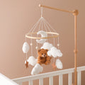 Cloche de lit ourson en feutrine