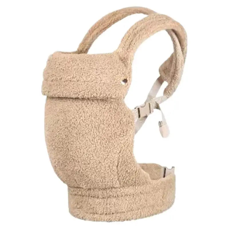 Porte-bébé peluche chaud pour l'hiver