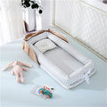 Berceau nid portable en coton pour bébé