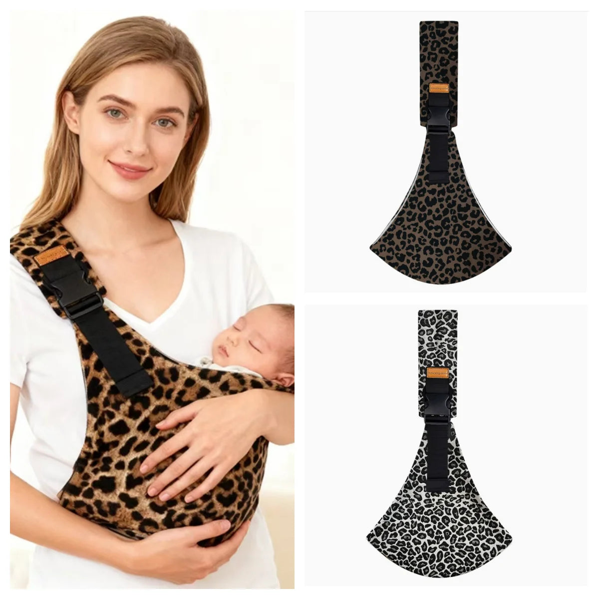 Porte-bébé bandoulière léger et compact