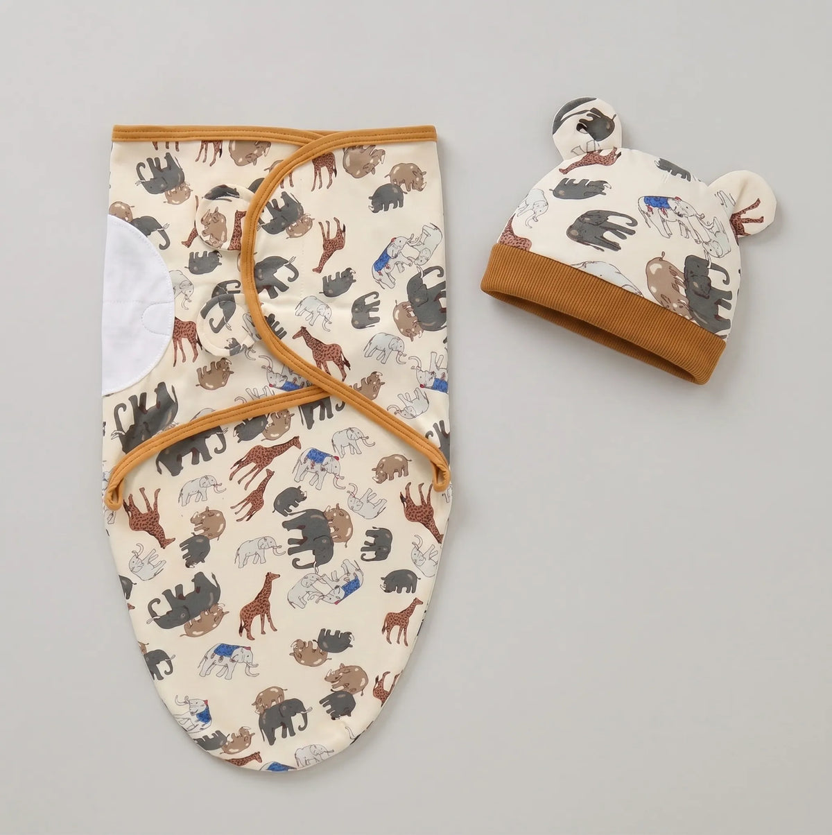Couverture d'emmaillotage pour bébé - Zoo