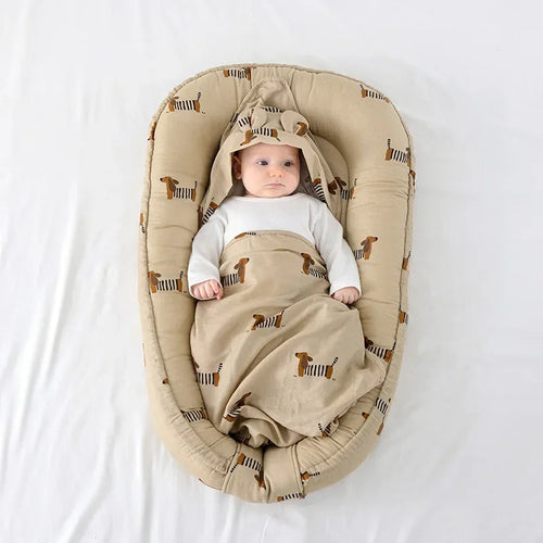 Berceau nid de voyage portable 95 x 60 cm