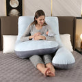 Coussin d'allaitement et de grossesse en U